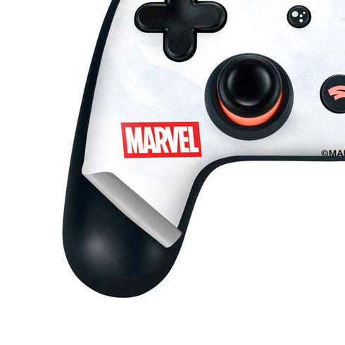 Marvel Avengers Blue Logo Google Stadia Controller Skin